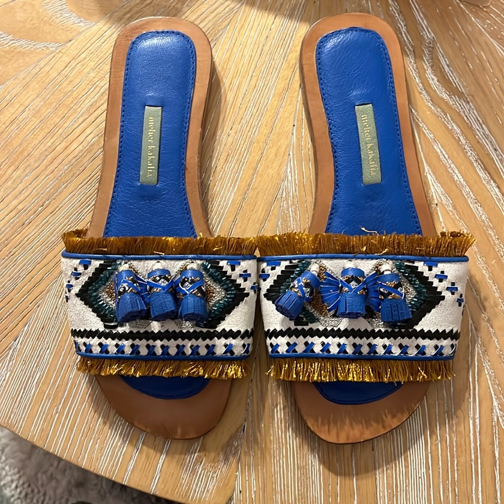 Meher Kakalia Slide Sandals